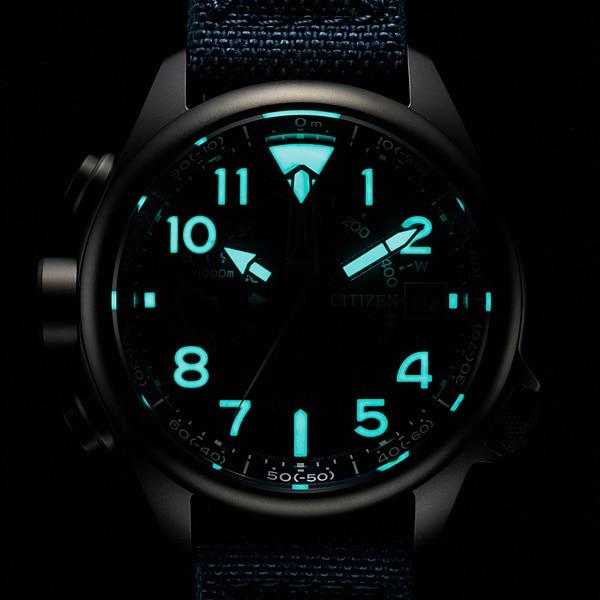 Citizen BN4065-07L ( Watch PROMASTER LAND Series Solar-powered Eco-Drive Alticron) Round Watch Blue