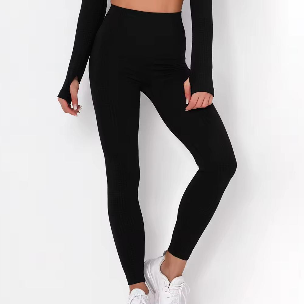 Бесшовные леггинсы для йоги с высокой талией, женские спортивные штаны для тренировок, бега, пуш-ап, леггинсы для фитнеса и спортзала, колготки