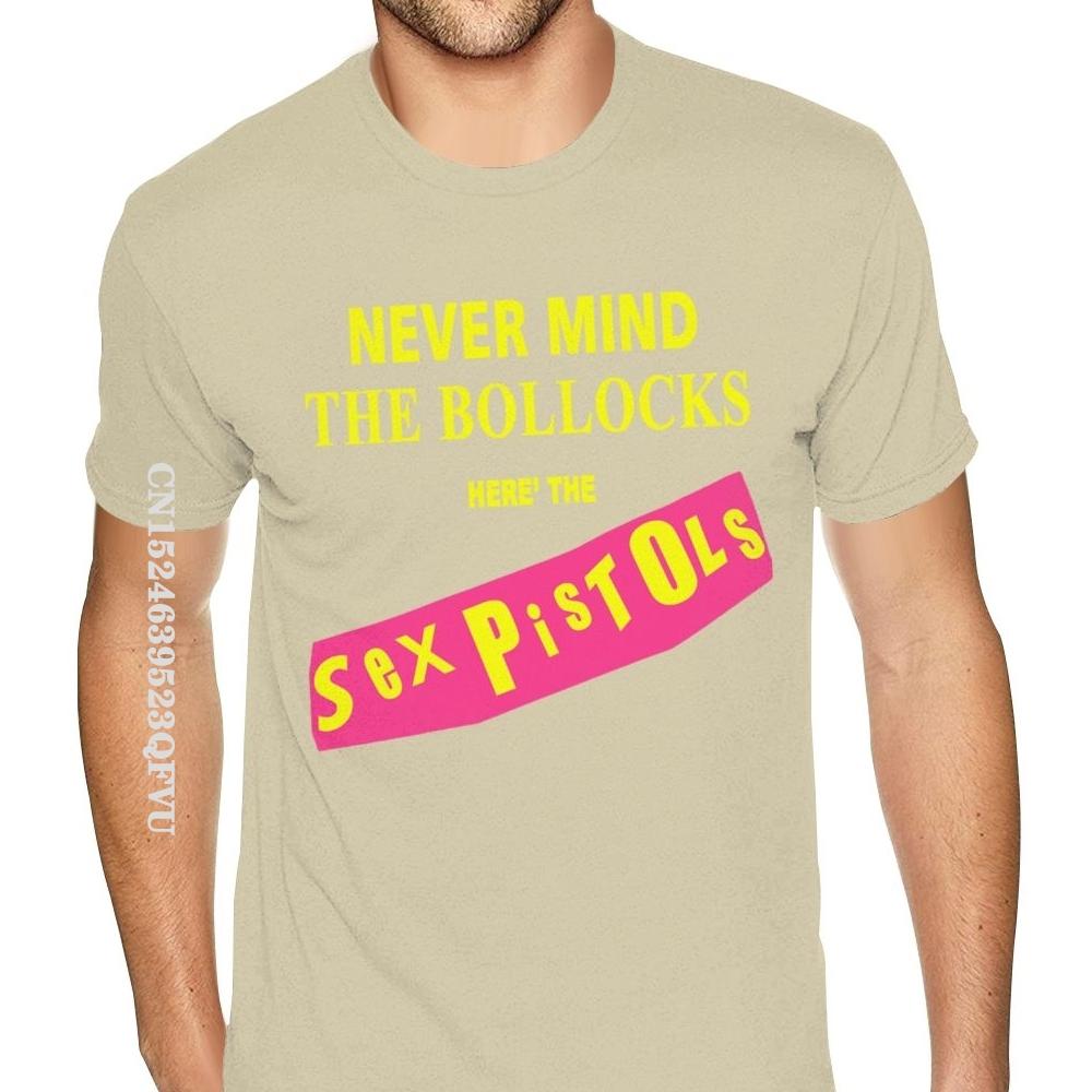 Классическая футболка Sex Pistols Never Mind The Bollocks для мужчин в уличном стиле, модная мужская футболка в стиле аниме большого размера