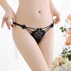 Изысканное вышитое женское нижнее белье, сексуальные прозрачные стринги с низкой посадкой, летние эластичные и дышащие Т-образные брюки 2133