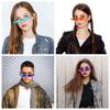 Novelty Eyewear Cosplay Party Flame Shaped Flame Sunglasses Sun Glasses Sunglasses for Women