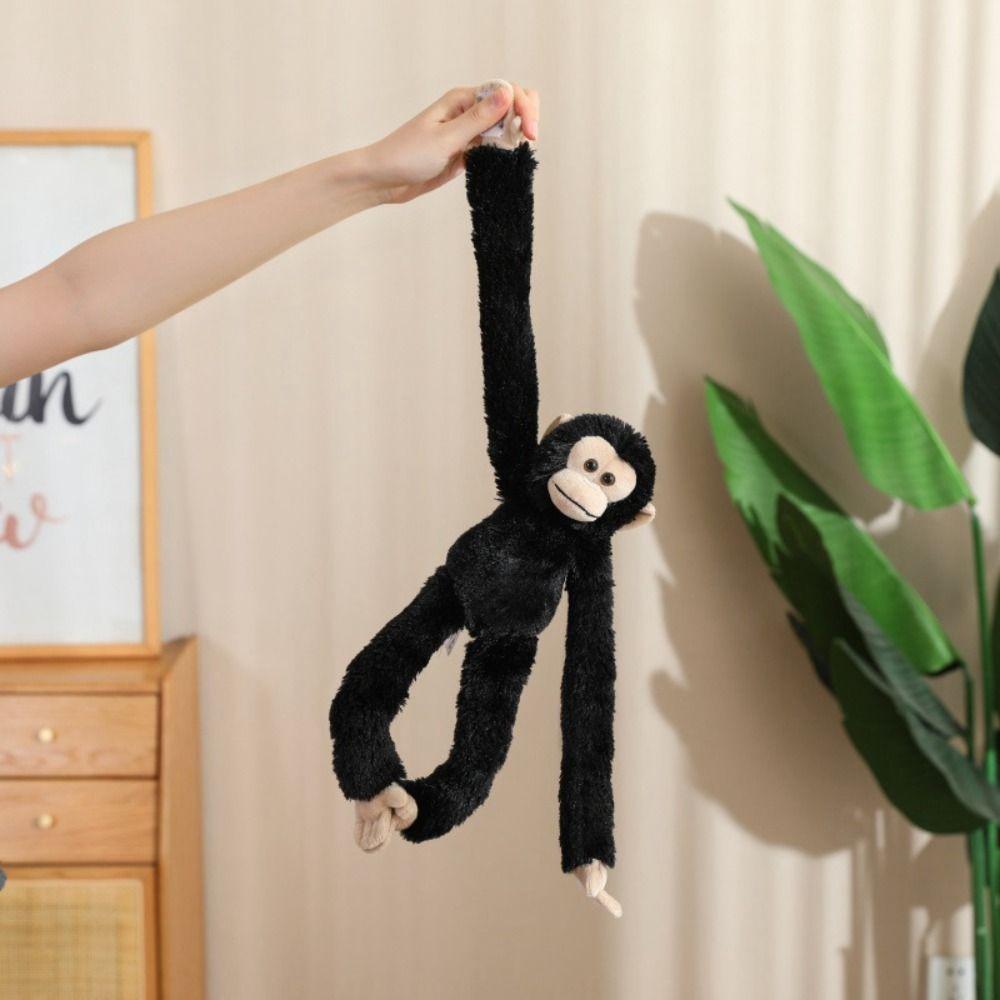 Long Arm Monkey Plush Toy Realistice Orangutan Plush Doll Large Plush Monkey Doll Room Decor