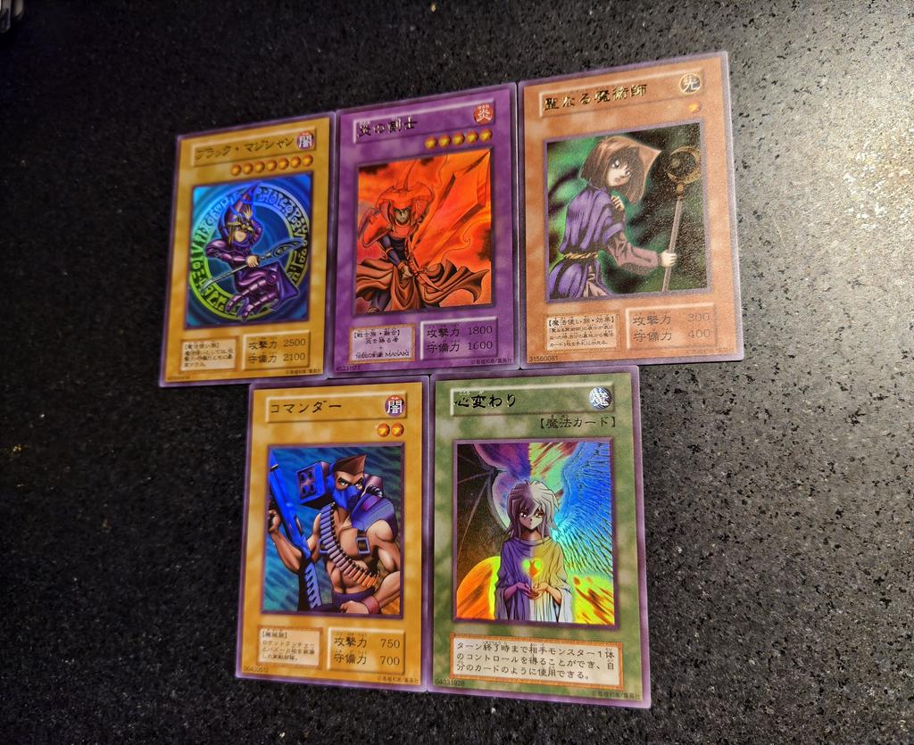 5 шт./комплект Yu-gi-oh!  Ями Бакура Самоконтроль Коллекционирование Подпись Торговая Флэш-Карточка Аниме Мультфильм Рождественский Подарок
