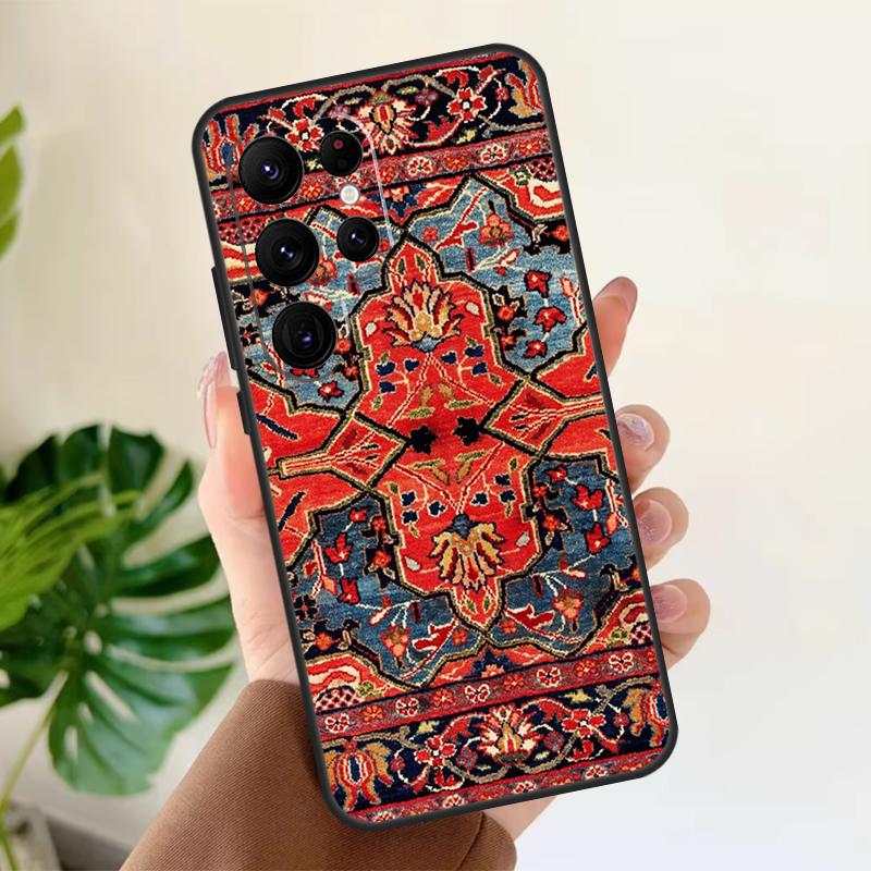 Искусство персидского ковра Мягкий чехол для Samsung Galaxy S25 Ultra S21 S22 S23 S24 Plus S9 S10 S20 FE S24 FE Чехол для телефона