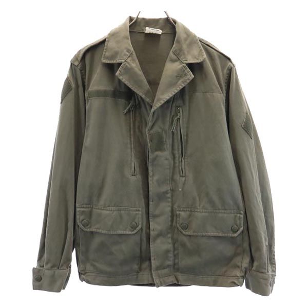 FRENCH ARMY F2 Military Jacket 96C Khaki Men's Used