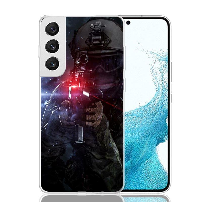 Полиция SWAT ФБР Чехол для телефона для Samsung Galaxy S26 Ultra S23 S24 S25 Edge S20 FE S21 S22 Plus Мягкий чехол с принтом Fundas Galax