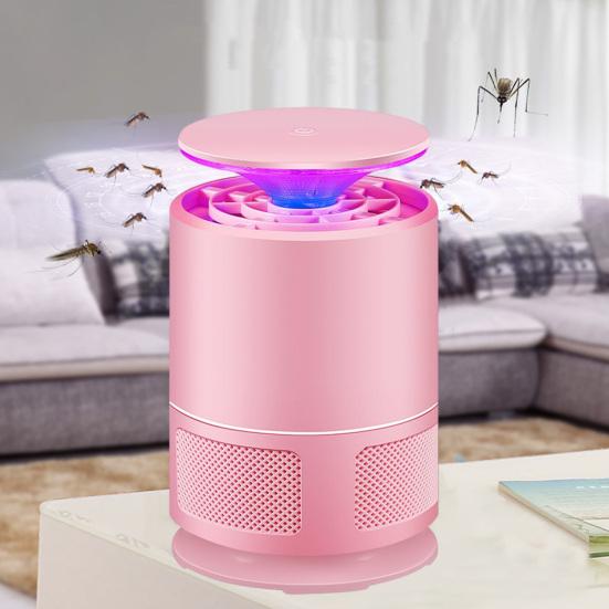 USB-лампа-ловушка для мух с 7-лопастным вентилятором, бесшумная ультрафиолетовая лампа-ловушка для мух