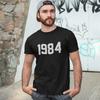 ФУТБОЛКА 1984 - ретро 80-х подарок на день рождения папа мама год рождения дата унисекс винтаж Унисекс Футболка