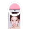 Модная новая светодиодная кольцевая вспышка для селфи, камера-зажим для iPhone и планшета, для сотового телефона Samsung Asahinew