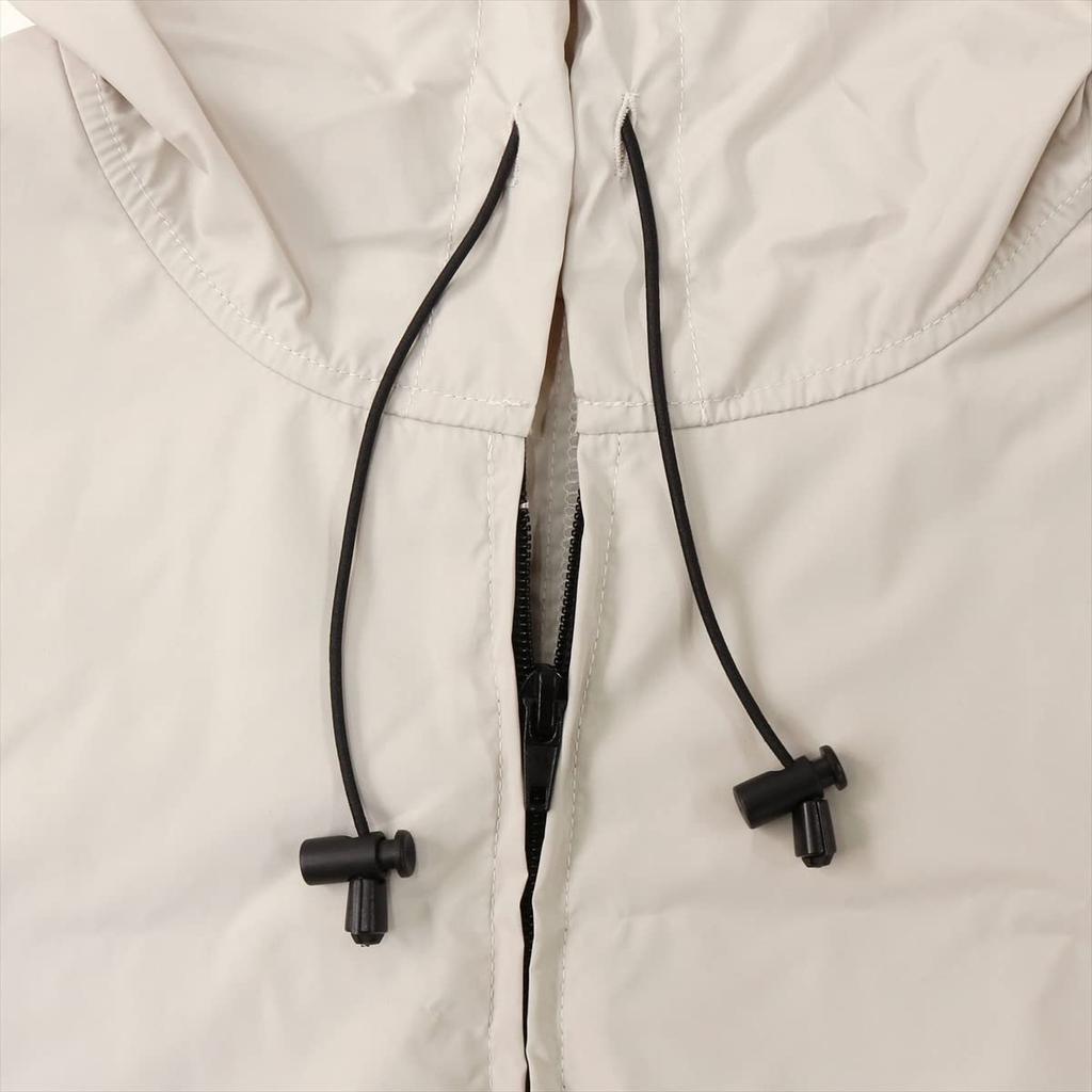 nifty colors Raincoat Peach Drop Zip Long Raincoat 6043SD