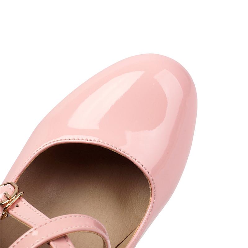 Женские туфли-лодочки на высоком каблуке, весна-лето, новая модель, толстый каблук, однотонные, большой размер, с открытой союзкой, туфли с низким верхом