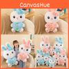 Plush Heart Bunny Doll Bedtime Stuffed Animal Birthday Gift Comfort Pillow Toy
