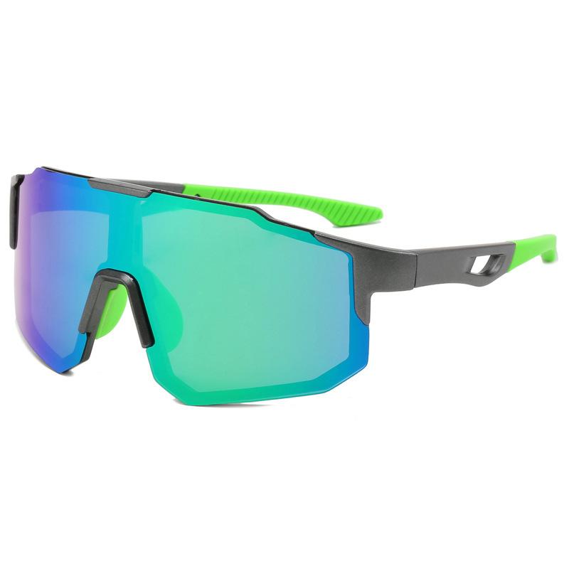 9337 Polarized European American Outdoor Cycling Sunglasses Men's Colorful Sports Glasses Windproof Sunscreen Wholesale