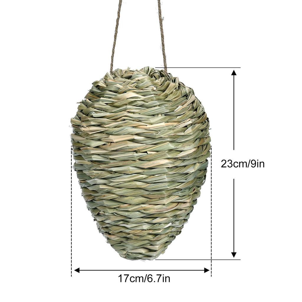 Moisture Resistant Artificial Hornet Nest Decoy for Wasp Deterrence Outdoor Hanging Hornet Nest for Gardens and Patios
