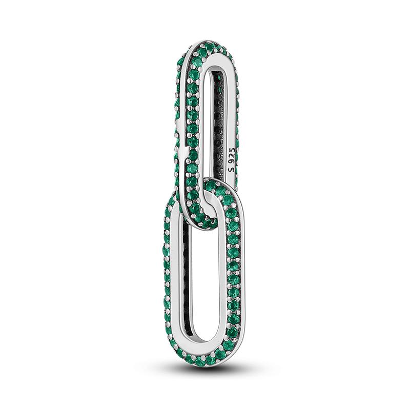 Новые бусины-подвески из стерлингового серебра 925 пробы с геометрическими линиями подходят для оригинального браслета своими руками для изготовления ожерелий с подвесками для женщин