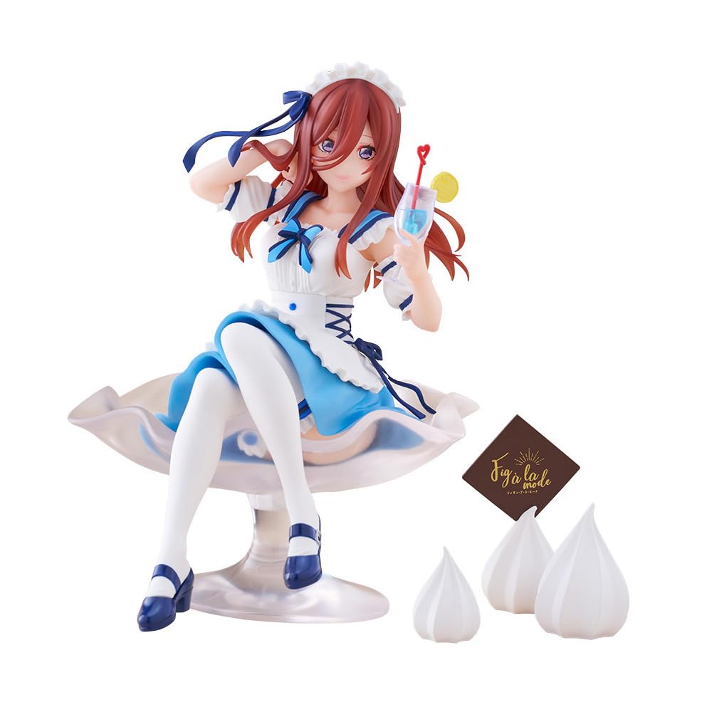 Квинтэссенция квинтуплетов TENITOL Fig a la mode Miku Пластиковая предварительно окрашенная готовая фигурка