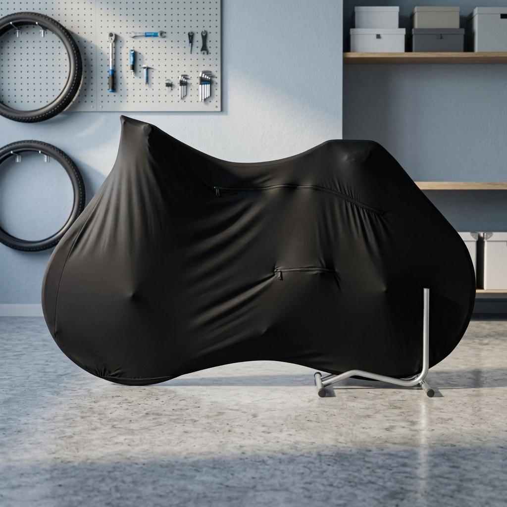 Bike Dust Cover For Mountain Road Bikes Waterproof Sunproof Rain Protections Elastic Protective Cover