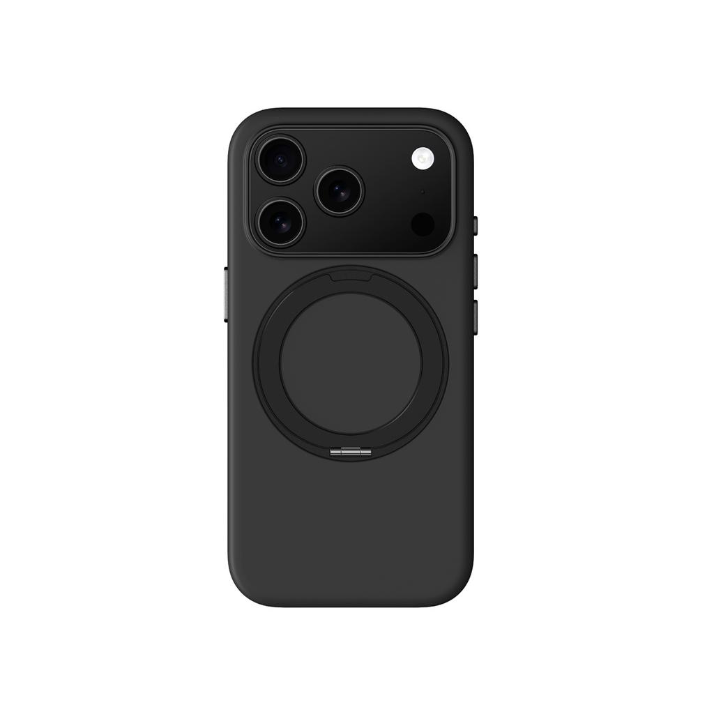 Etui pokrowiec na iPhone 17 Pro Max z podstawką Cloudie - czarne