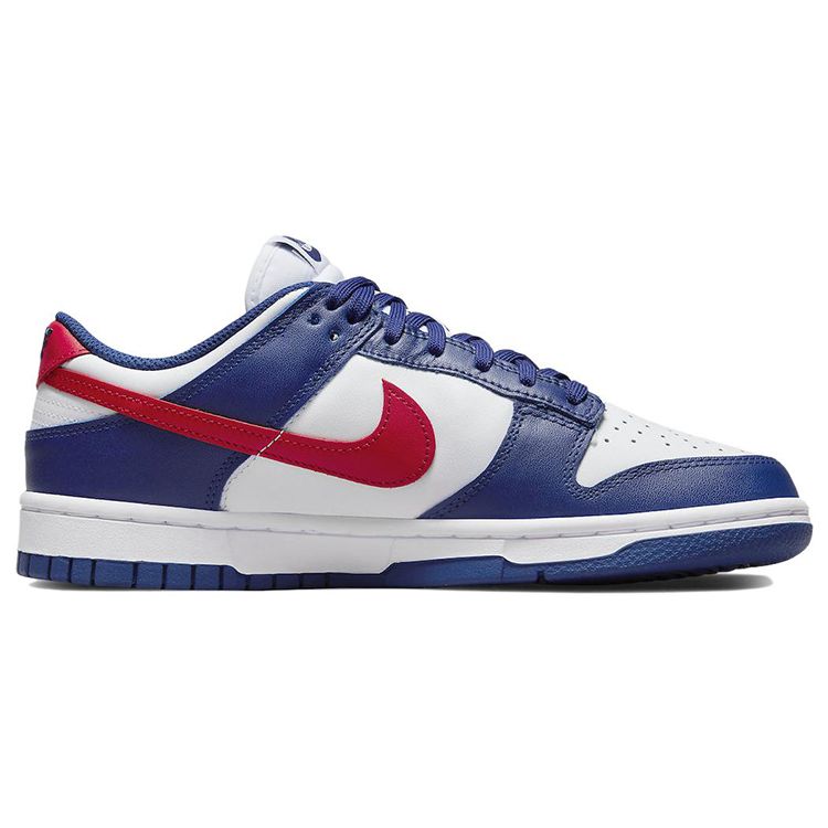 Nike Dunk Low USA Женские кроссовки White Royal University-Red DD1503-119