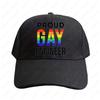 Proud Gay Engineer LGBTQ Cap Women Unisex Adult Casual Adjustable Printed Baseball Caps Trucker Cap
