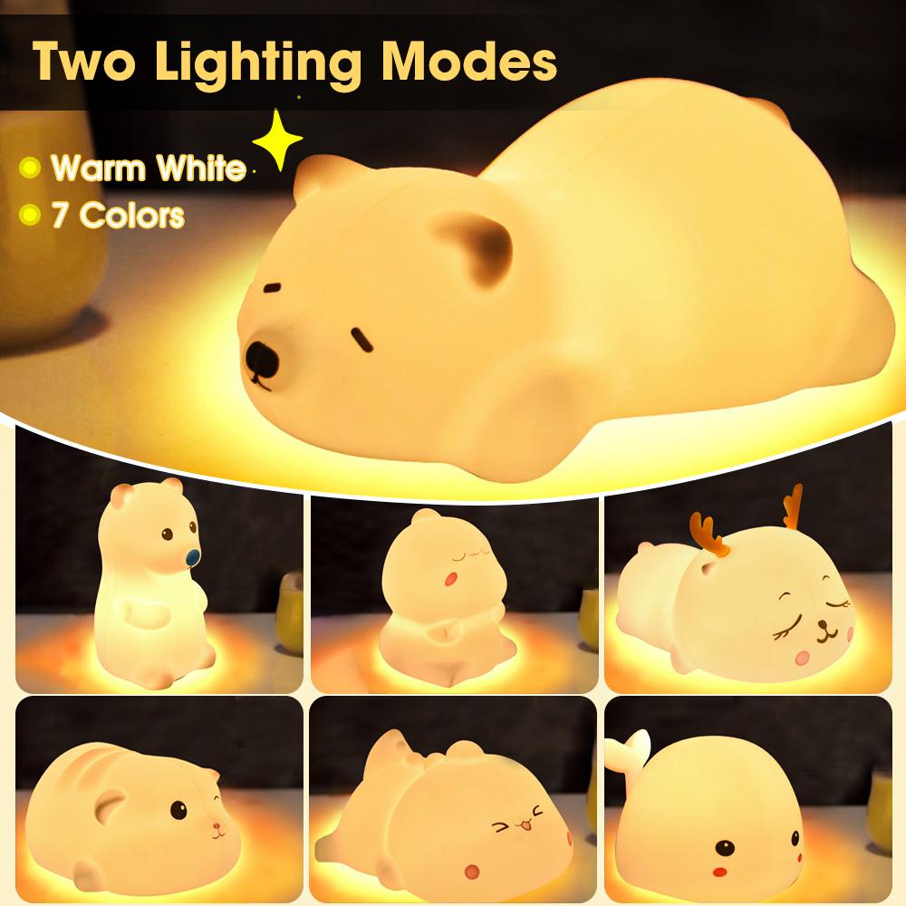 USB-сенсорный милый ночник