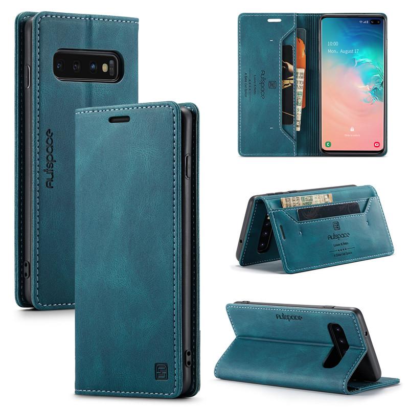Для Samsung Galaxy S10 Plus Чехол Кошелек Магнитный Картхолдер Флип-чехол Для Galaxy S10 Plus Чехол Роскошный Кожаный Чехол для Телефона Подставка