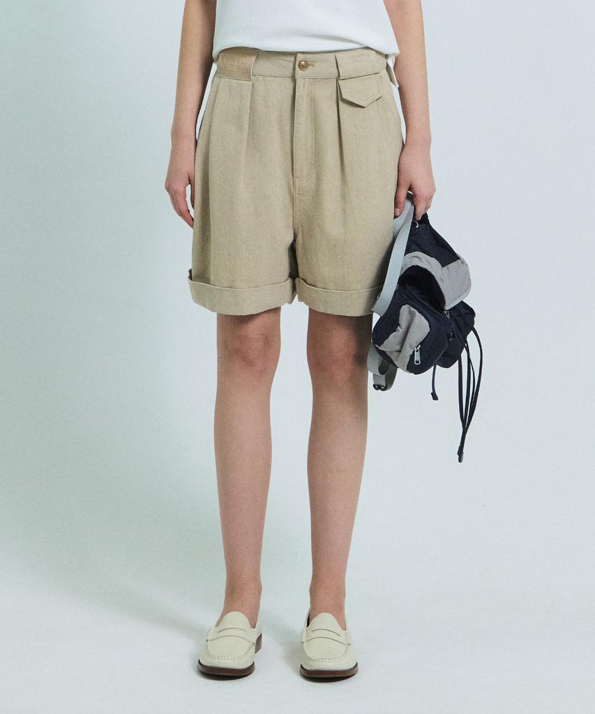 GROVE Lauren Shorts (Beige)