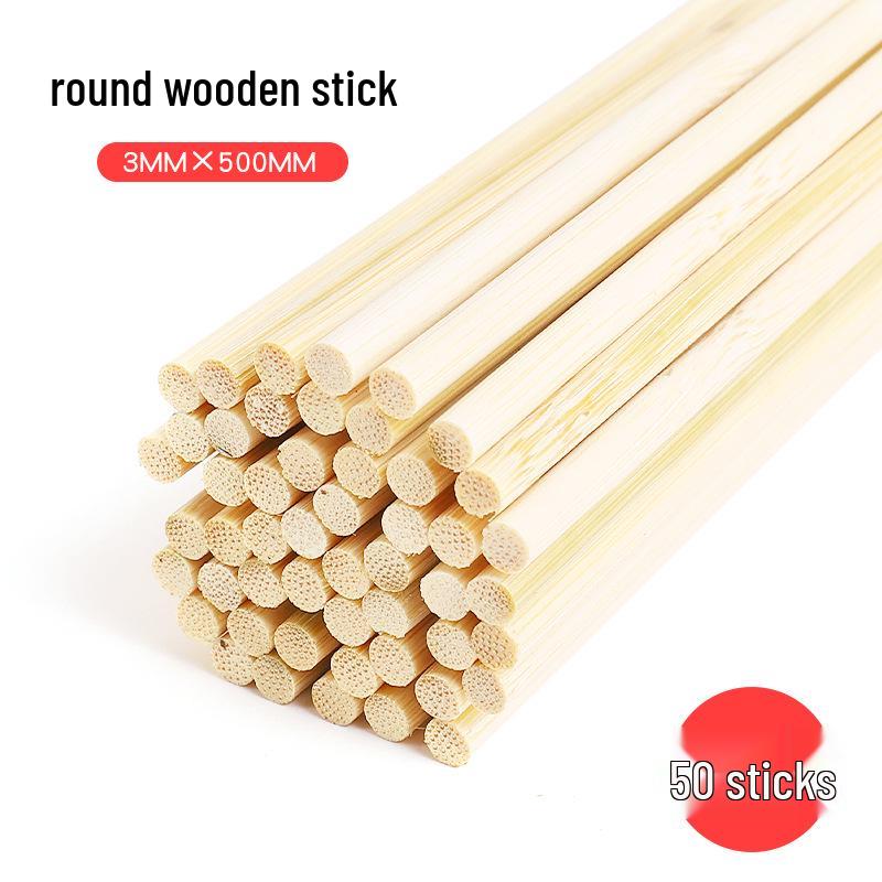 Бамбуковые палочки для архитектурного макета своими руками - Маленькие круглые бамбуковые стержни для рукоделия