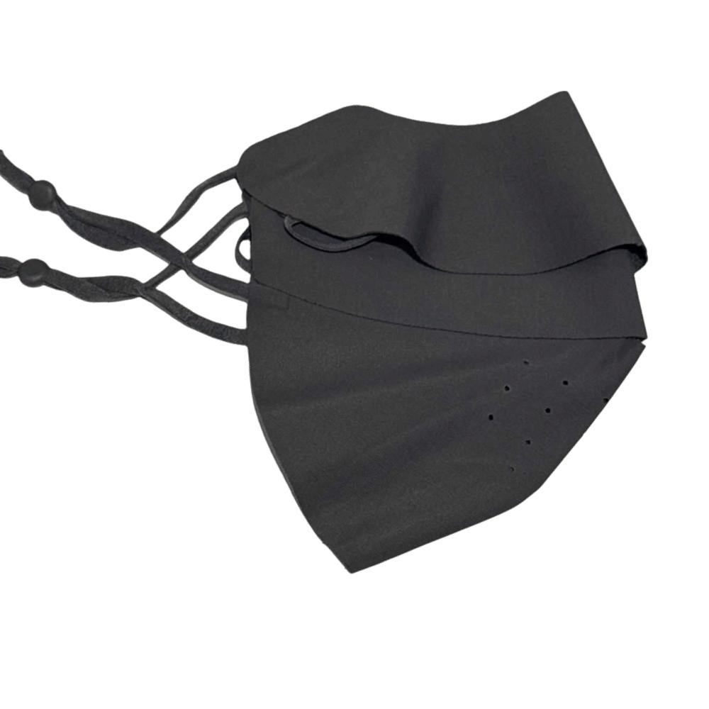 Neck Protection Sunscreen Mask Solid Color Ice Silk Mask Detachable Womne Face Shield  Summer