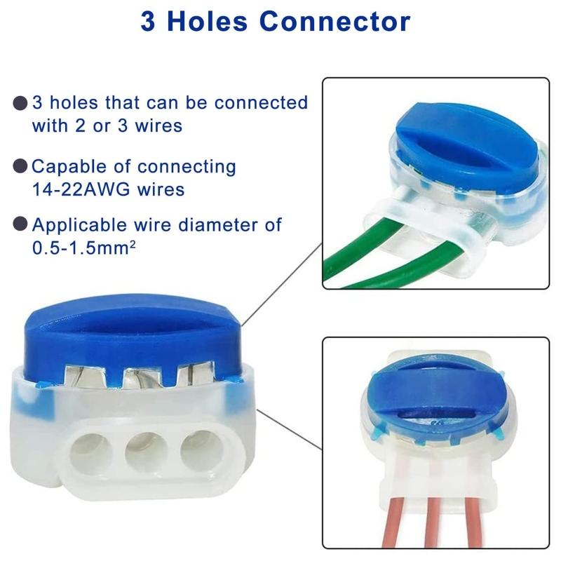 314 Водонепроницаемые 3-отверстия для кабельных разъемов Аксессуары Гаджет Совместимость с Роботизированной Газонокосилкой-автоматом Gardena