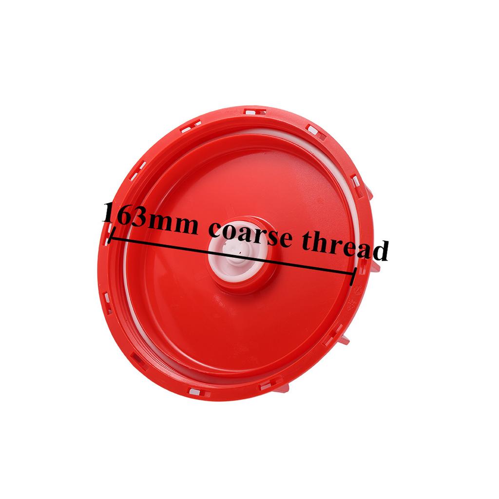 Крышка бака IBC, крышка тонны ствола, S60, 100 мм, 163 мм, 240 мм, грубая резьба, резервуар для воды, дыхательная крышка с двойным отверстием, 1000 л, пыленепроницаемая крышка бака