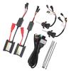 Комплект ксеноновых ламп HID DC12V 55 Вт Высокая яркость Долгий срок службы Мягкий свет Энергосбережение Для разъема H13 Автомобильные фары 6000K