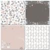 12 кусочков фоновой бумаги, односторонняя бумага с узором, ручная книга, декоративная бумага, сделай сам, оригами, 6 дюймов