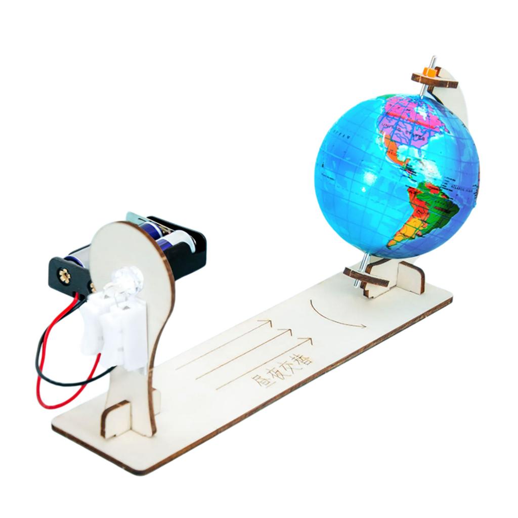 Демонстрационная модель смены дня и ночи Наборы для научных экспериментов Учебные пособия по физике Игрушки STEM Наборы для экспериментов