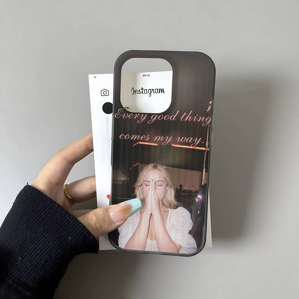 A-Прозрачный мягкий гофрированный чехол для телефона Addison Rae для IPhone 17 15 16 11 12 13 14 Pro Max Plus Pro