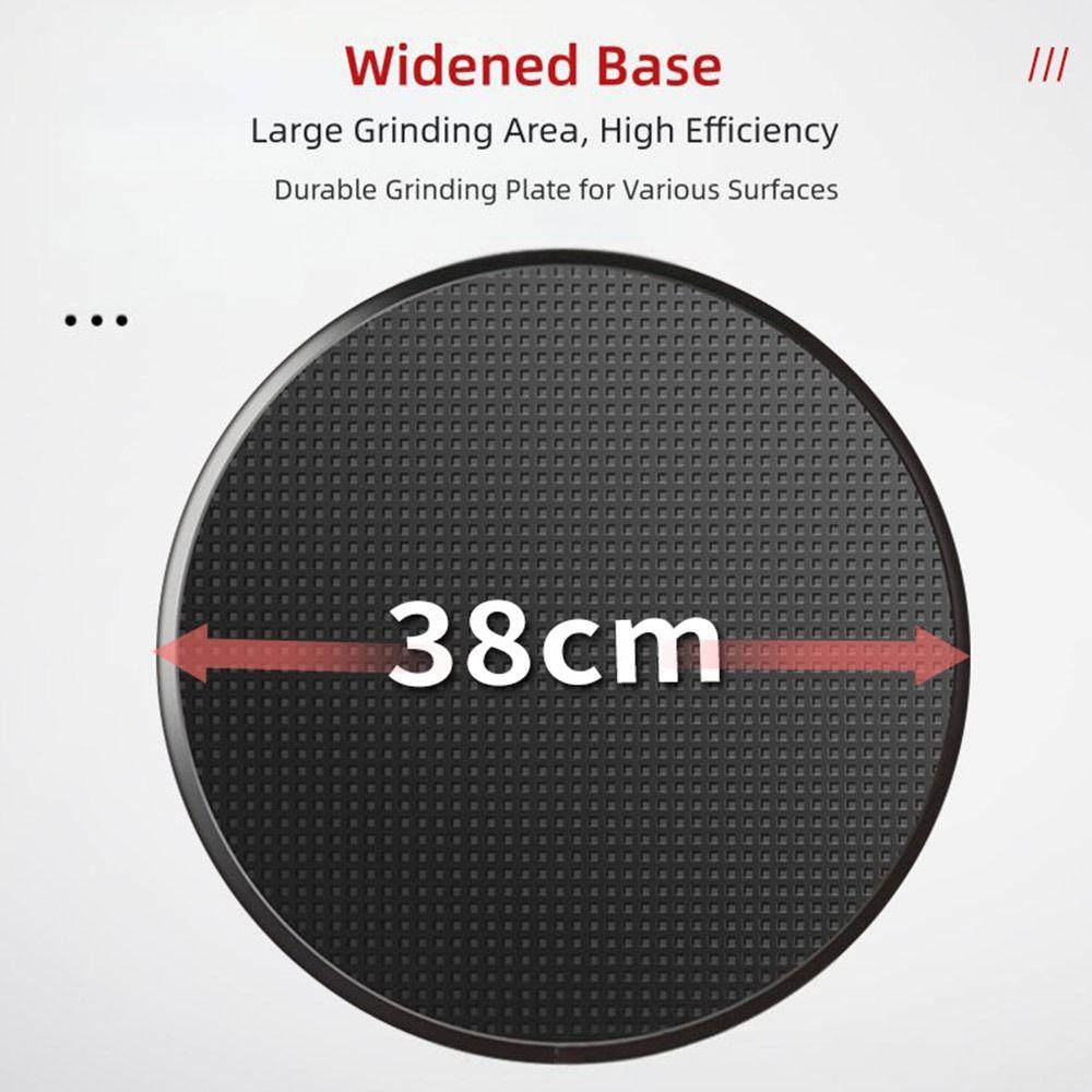 ABS Wall Grinding Disc Floor Smoothing Thicken Widen Concrete Floor Sander Ultra Soft Black White Cement Trowel Plate