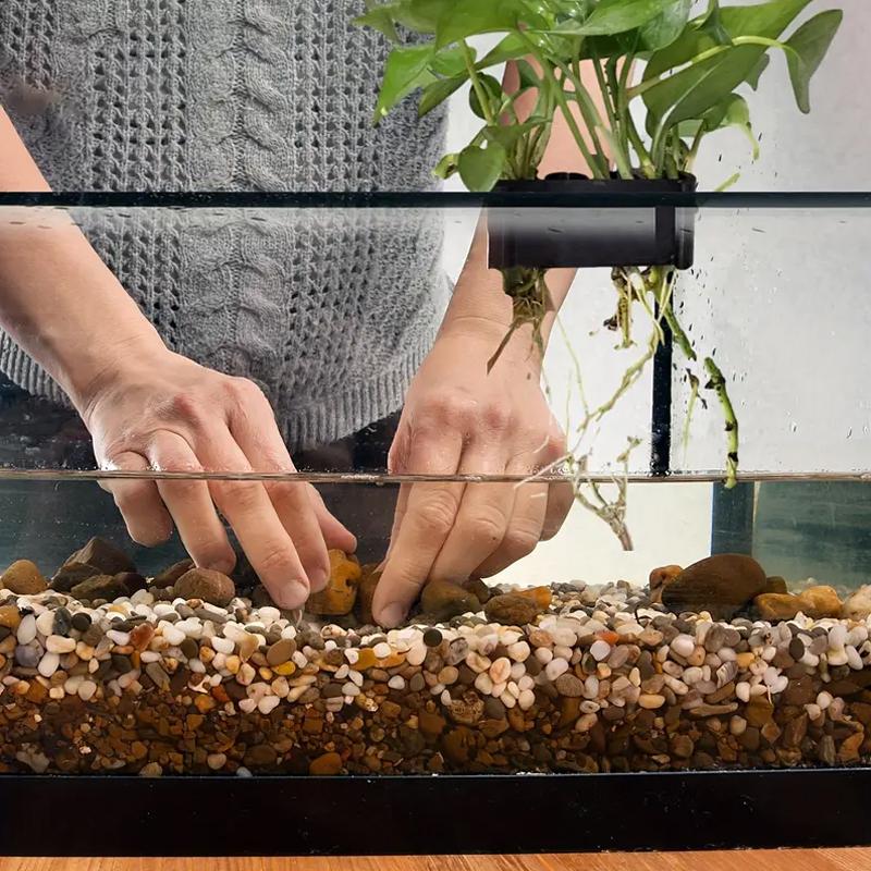 1 шт. подвесной держатель для аквариумных растений, чашки для аквариумных растений, горшок для водных растений с отверстием