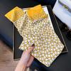 New small scarf thin and narrow strip printed silk scarf women's new streamer fashionable versatile professional decoration scarf scarf