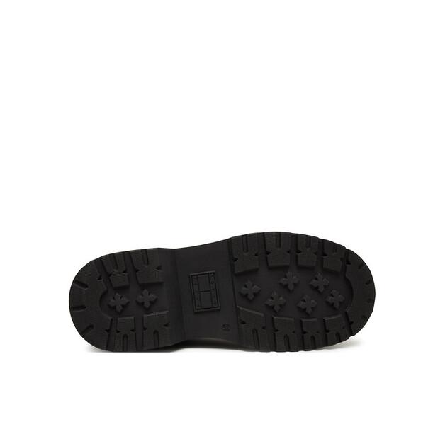 Ботинки челси Tommy Jeans Tjw Chunky Shiny EN0EN02888 Black