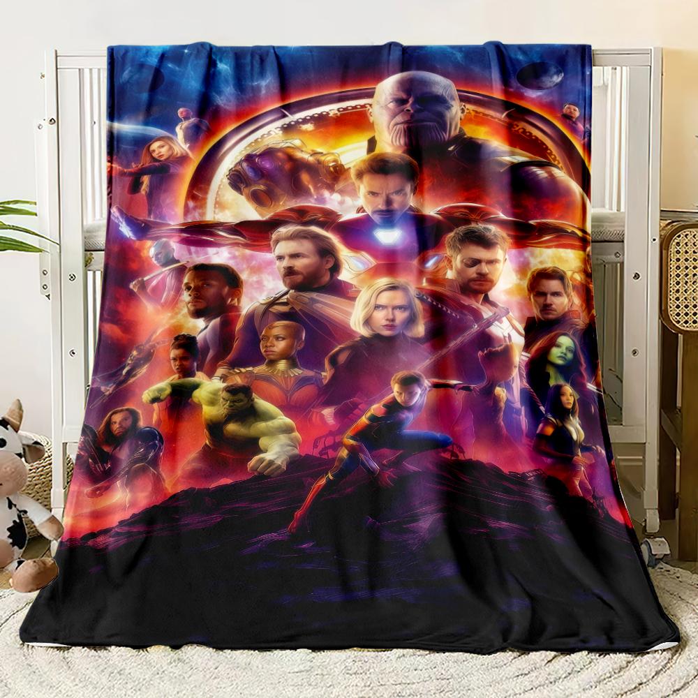 anime Flannel thin Blanket Bedroom Living Room sofa blankets Student Nap Office Nap Camping Trip Girlfriend Giftizable