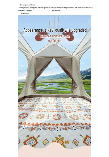Коврик для пикника Villa Picnic 6D, влагозащитный, для кемпинга и палатки