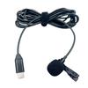 Внешний петличный микрофон Type C высокой чувствительности USB C петличный микрофон без искажений звука подходит для серии телефонов 15
