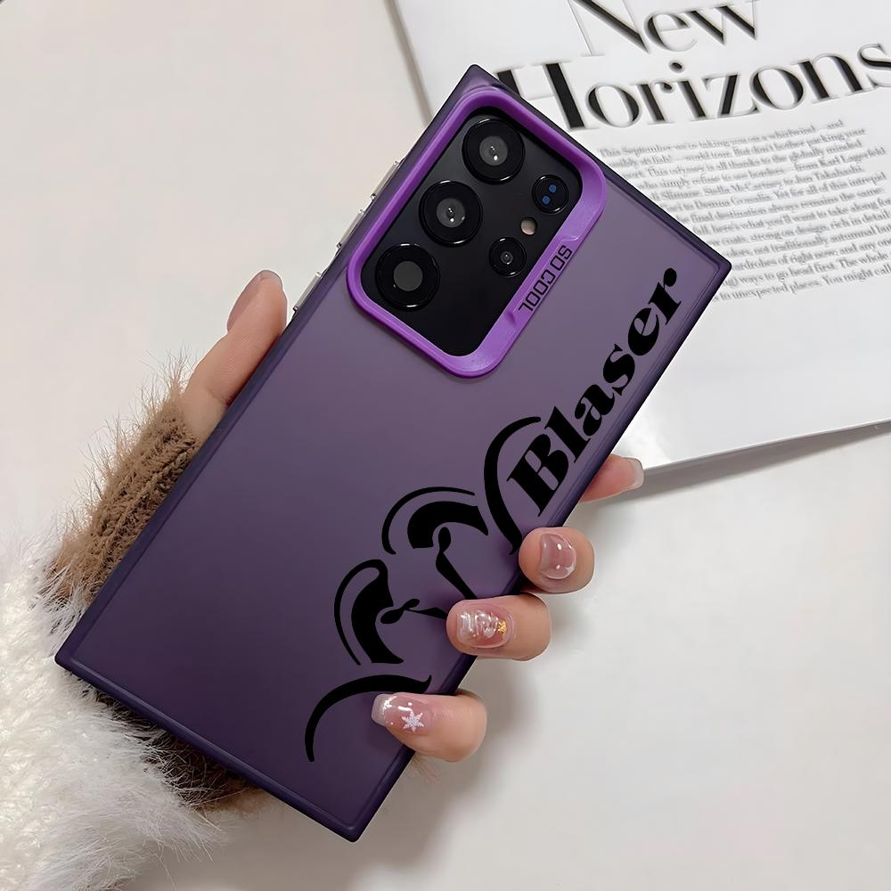 B-Blaser Usa Rifles Police Phone Case For Samsung Galaxy S25 Edge S24 S23 S22 S21 S20 Ultra Funda Silicone Silver Cover