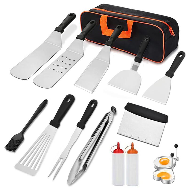 Zhi Shi Набор из 14 предметов для барбекю из нержавеющей стали