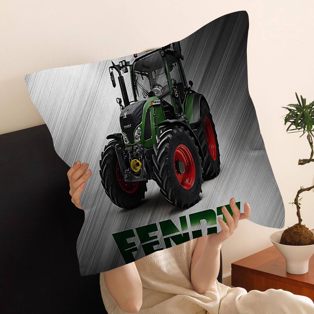 Farming Tractor Fendt Pillow Cushion Cover Pillowcase Living Room Sofa Home Decor