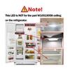 WPW10515057 W10515057 Светодиодная панель для холодильника Whirlpool Kenmore Maytag (Только печатная плата)