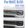 For BAIC BJ30 (2024 2025) Car Exterior Headlight Anti-scratch Front Lamp Tint TPU Protective Film Accessories Sticker