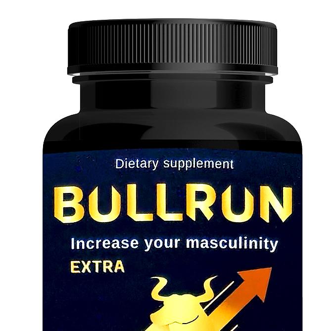 Добавка Bullrun Extra, поддерживающая увеличение естественной жизненной силы, 30 капсул