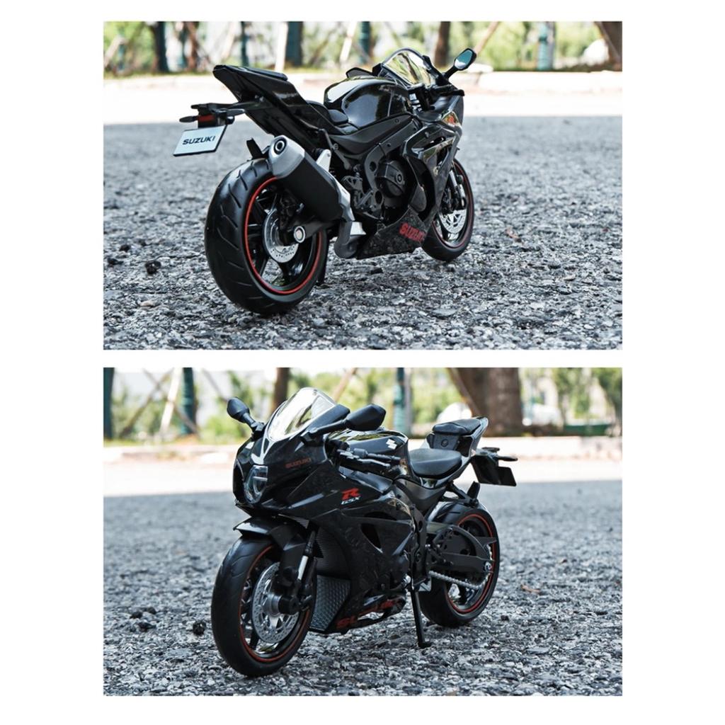1/12 Suzuki GSX-R1000R литой гоночный мотоцикл модель имитация литой металл уличный спортивный мотоцикл модель коллекция детский подарок