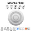 Smart Tuya Zigbee WIFI Airbox CO2 Формальдегид Детектор ЛОС Датчик температуры и влажности Управление через приложение Умный дом Сценарий Связь